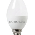 Лампа светодиодная Eurolux LL-E-C37-6W-230-4K-E14
